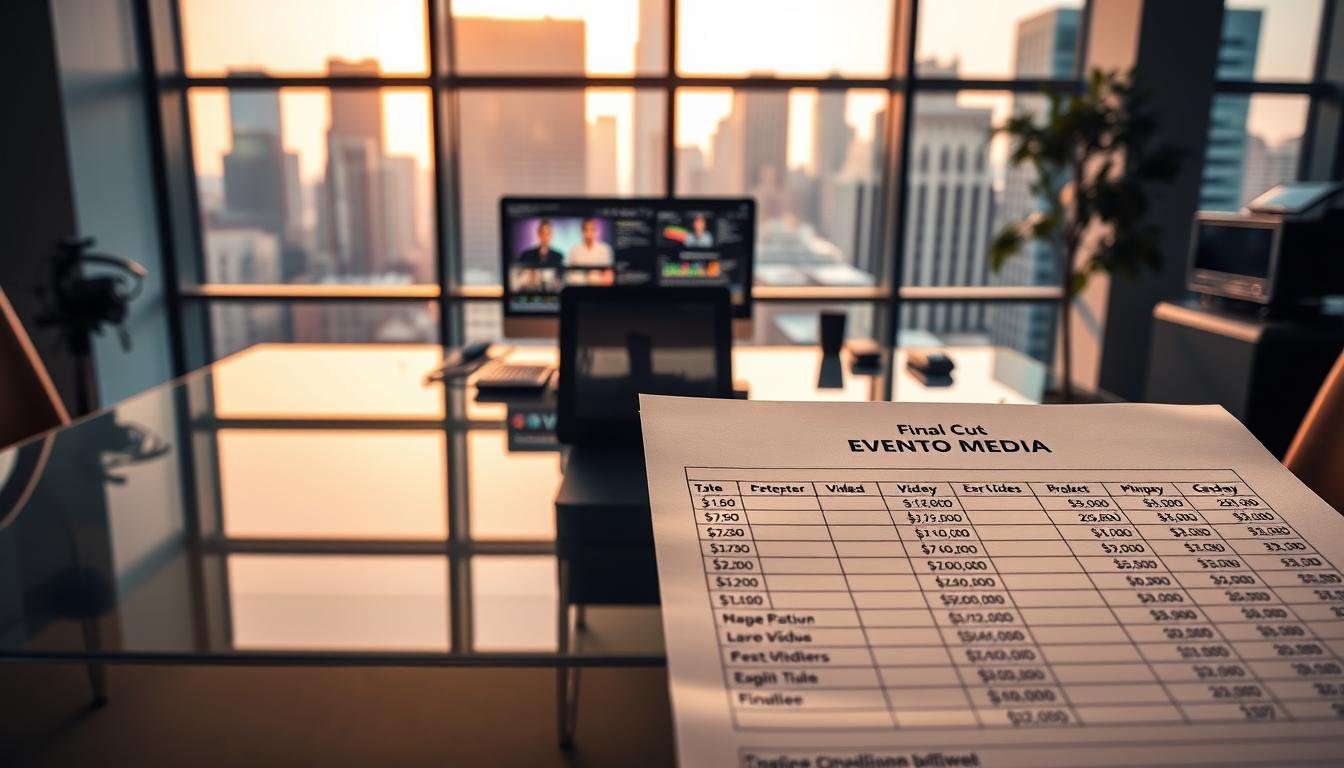 event video editing budget considerations