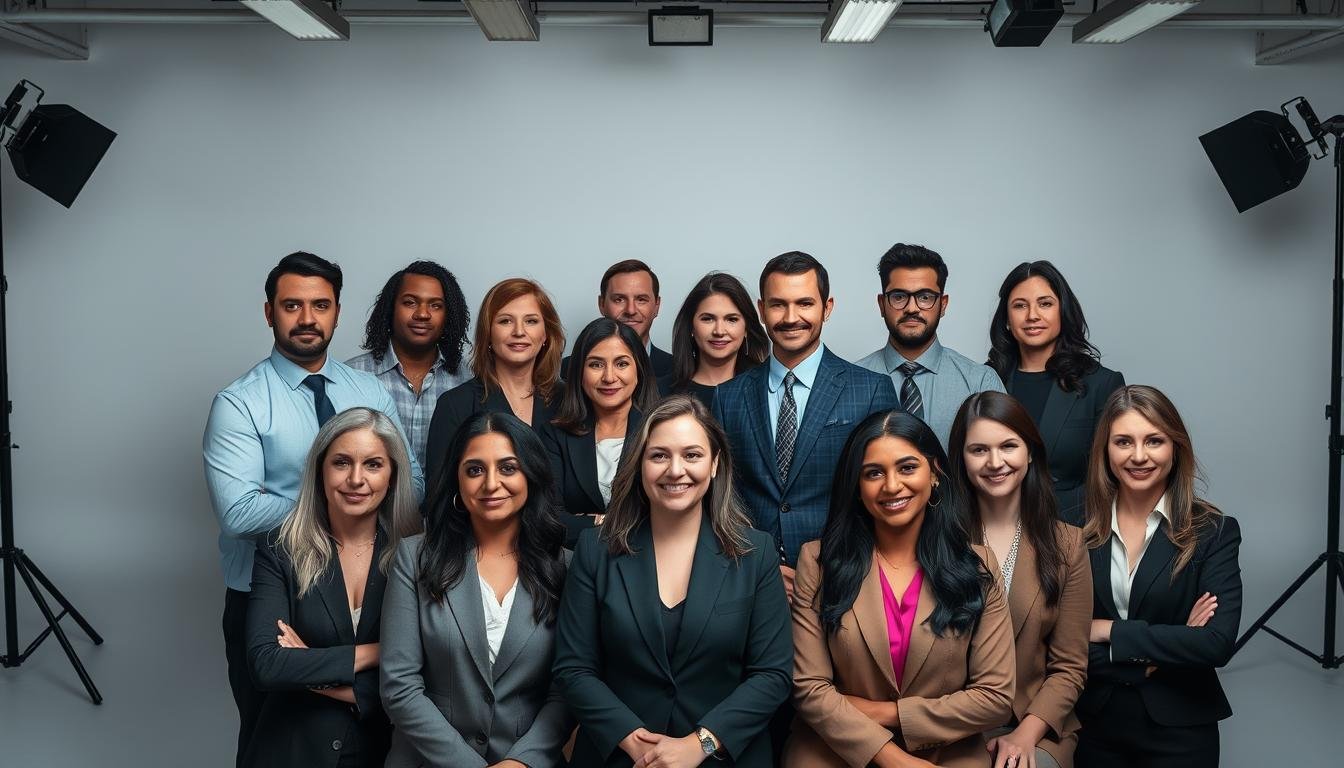group headshot photography portfolio
