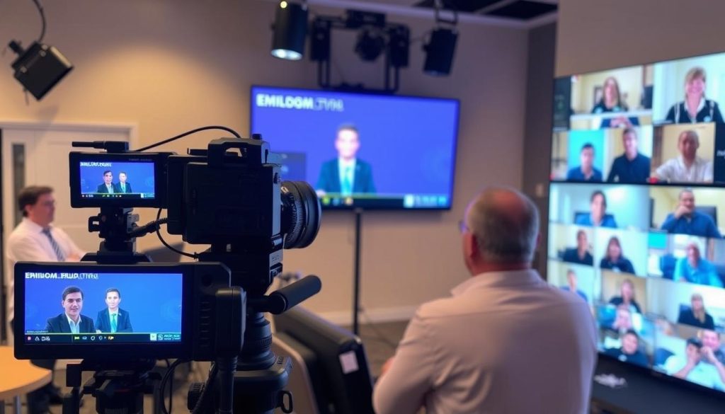 Educational webinar being live streamed in Charlotte Educational webinar being live streamed in Charlotte