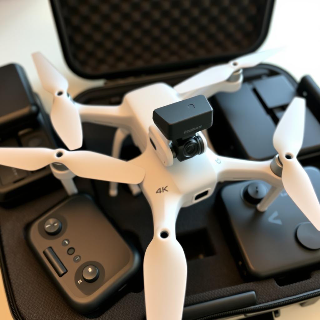 Professional drone equipment used in our complementary drone service Professional drone equipment used in our complementary drone service